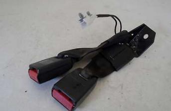 NISSAN QASHQAI N-TEC 2007-2009 SEAT BELT STALK - REAR TWIN - DOUBLE RED BUTTONS