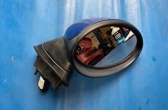 BMW Mini One/Cooper/S Right Side Door/Wing Mirror (R50/R52/R53) Lightning Blue