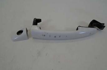 PEUGEOT 207 HDI 2009-2012 DOOR HANDLE WITH END CAP - EXTERIOR WHITE EWPB