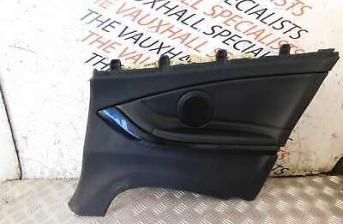 BMW 4 SERIES 430D M SPORT F33 14-ON DRIVER REAR O/S/R LEATHER DOOR CARD 7302762