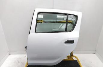 DACIA SANDERO Rear Door N/S 2012-2020 WHITE  OV369 - ICE WHITE BC 5 Door Hatch