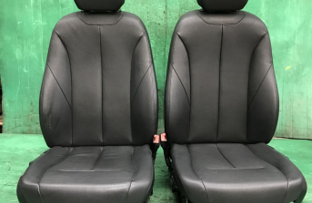 BMW 1 SERIES F20 FRONT SEATS HEATED LEATHER DRIVER RIGHT + PASSENGER 2011-2019