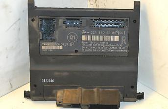 Mercedes S Class Seat Control Module Right Front A2218702286 W221 2006