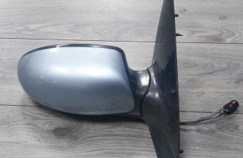 ✅  FORD FOCUS MK1 FRONT RIGHT WING MIRROR ELECTRIAL ADJUST TONIC BLUE 1998-2004