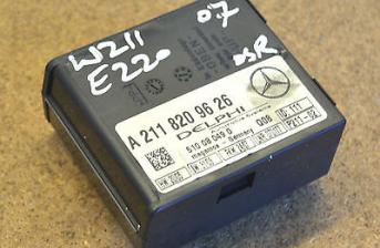 Mercedes E Class Alarm Control Unit A2118209626 W211 Alarm Sensor 2006-2009