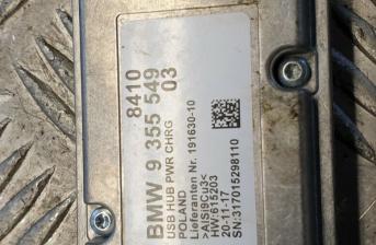 BMW 4 Series USB Hub Control Module 9355549 2017 F36 420i