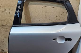 VOLVO V40 CROSS COUNTRY LUX 2015 PASSENGER SIDE REAR BARE DOOR IN SILVER