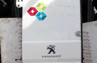 PEUGEOT BOXER BLUE HDI 335 E6 2014-2019 LEFT SIDE REAR N/S/R TAILGATE DOOR WHITE