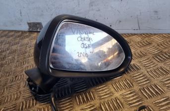 VAUXHALL CORSA WING MIRROR BLACK DRIVER SIDE FRONT OSF 020873 CORSA 201