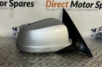 2010-2017 BMW 5 SERIES F11 DRIVERS SIDE WING MIRROR SILVER