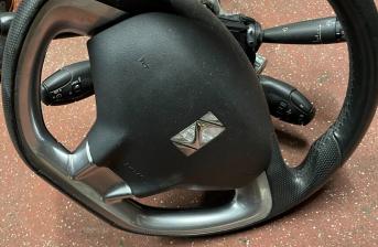 2010-2016 FLAT BOTTOM STEERING WHEEL AND AIBAG CITROEN DS3 NO AIRBAG INCLUDED