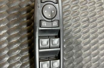 RENAULT LAGUNA 2009 5DR DRIVER SIDE FRONT WINDOW SWITCH 809610006R