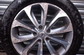 NISSAN QASHQAI 2010 J10 ALLOY SPARE WHEEL NOT SPACE SAVER SIZE 215/55/18 18X61/2