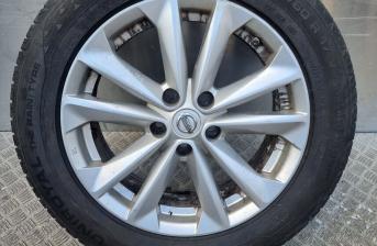 NISSAN QASHQAI J11 ALLOY WHEEL WITH TYRE 215/60 R17 1.5 DCi MANUAL 2017