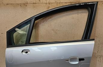 VAUXHALL MERIVA B MPV 2011 NEARSIDE PASSENGER SIDE FRONT BARE DOOR IN SILVER