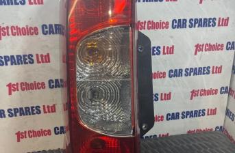 Peugeot Bipper 2010 panel van passenger   rear tail light lamp
