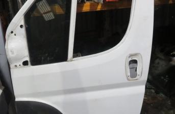 PEUGEOT BOXER MK3 2.0 L DIESEL 2017 NEARSIDE P/SIDE SIDE FRONT BARE DOOR WHITE