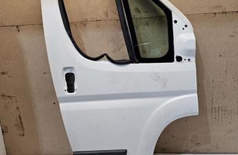 PEUGEOT BOXER 3 EURO5 2013 OFFSIDE DRIVER SIDE FRONT BARE DOOR IN WHITE