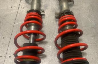 2012 RENAULT CLIO 1.2 16V V-MAXX COILOVER ADJUSTABLE FRONT SHOCK ABSORBERS