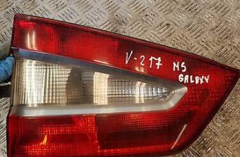 FORD GALAXY, 2006 07 08 09 10-2011 REAR/ TAIL LIGHT ON TAILGATE, PASSENGER SIDE