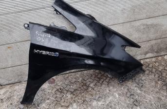 TOYOTA PRIUS FRONT WING BLACK FRONT RIGHT OSF CVT HYBRID ELECTRIC HATCHBACK 2012