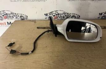 2008-2015 DRIVERS SIDE WING MIRROR WHITE AUDI A5 8T
