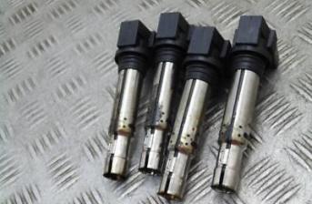 Volkswagen Polo Set Of 4 Ignition Coil Pack Mk5 6r 1.4 Petrol 2009-2018