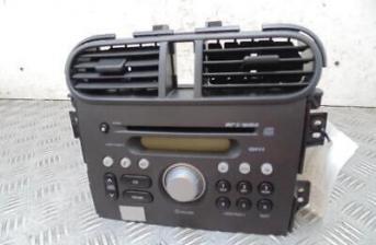 Vauxhall Agila B Radio / Cd / Stereo Head Unit No Code 39101-51k0 2008-2015