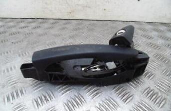 Peugeot 308 Right Driver Os Front Outer Door Handle P/C Lqv Black Mk2 2013-2021