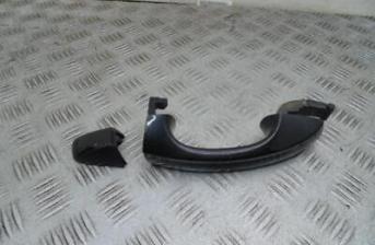 Seat Leon Right Driver O/S Front Outer Door Handle P/C L8 / Z9y Black 5f 12-2