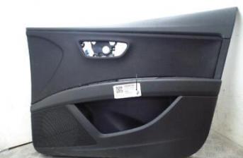 Seat Leon Right Driver Offside Front Door Card Panel 5F 2012-202