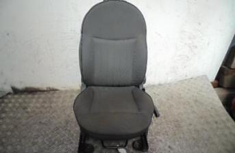 Fiat 500 Right Driver Offside Front Seat Mk1 2007-2013