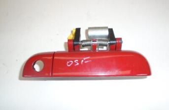 MG 3 STYLE VTI-TECH 2008-2020 DOOR HANDLE - EXTERIOR (FRONT DRIVER SIDE) RED