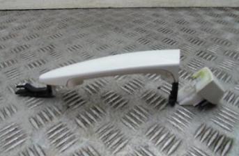 Bmw 1 Series F20 Left Passenger Ns Rear Outer Door Handle White 2011-2019