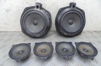 Bmw 5 Series Set Of 6 Loud Speakers 18820010 E60  2003-201
