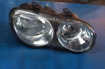 Rover 25 MG ZR Right/Drivers/Off Side MK1 Headlight (Silver/Chrome) XBC10498