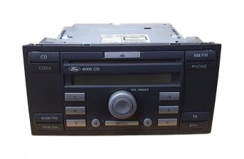 FORD FOCUS MK2 C-MAX FIESTA TRANSIT CD 6000 PLAYER RADIO WITH CODE 2003-2008