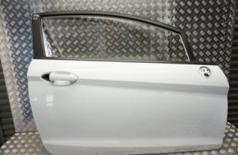 FORD FIESTA MK7 ZETEC S OS DOOR IN FROZEN WHITE 3DR 2013-2017 AV14E