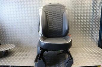 KUGA VIGNALE OSF FRONT DRIVER LEATHER HEATED SEAT (AIRBAG DEPLOYED) 17-19 KN66