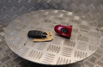 FORD GALAXY MK3 S-MAX MONDEO MK4 KEY DOOR LOCK IN CANDY RED 2010-2014 LV14G
