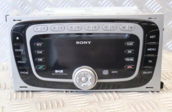 FORD KUGA MK1 SONY RADIO CD HEAD UNIT 8V4T-18C939-LD 2008-2012 BG1