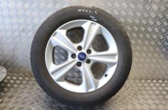 FORD KUGA MK2 R17 ALLOY WHEEL WITH BAD TYRE 2013-2016 WG63-3