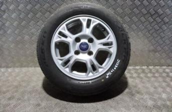 FORD FIESTA MK7 R14 ALLOY WHEEL WITH 5MM TYRE 2013-2017 J123-1