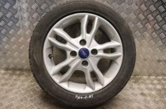 FORD FIESTA MK7 R15 ALLOY WHEEL WITH BAD TYRE 2013-2017 SY64-2