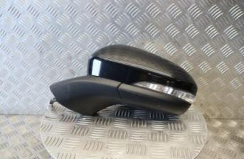 FORD MONDEO MK5 STYLE NS WING MIRROR MANUAL FOLD IN PANTHER BLACK 2015-18 LT15