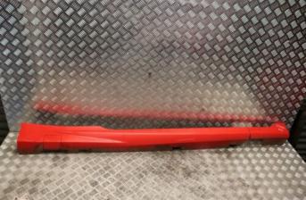 FORD FIESTA MK7 ST180 OS SIDE SILL SKIRT IN RACE RED 2013-2017 NG66