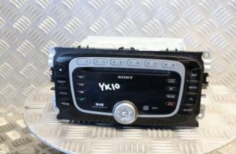 FORD GALAXY MK3 S-MAX MONDEO MK4 RADIO CD DAB MP3 HEAD UNIT 2007-2010 YK1