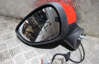 FORD FIESTA MK7 NS WING MIRROR MANUAL FOLD IN RACE RED (SEE PHOTOS) 13-17 AP64
