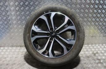 FORD PUMA MK1 ST-LINE R17 ALLOY WHEEL WITH BAD TYRE 2019-2022 VK70-3