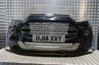 FORD ECOSPORT MK1 FRONT BUMPER PANTHER BLACK (SEE PHOTOS) 2014-2017 HJ14X